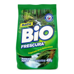 BIOFRESCURA - Detergente en Polvo Bosque Nativo 400 g