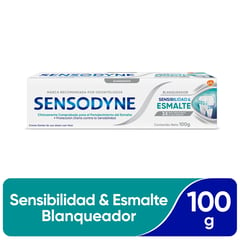 SENSODYNE - Crema Dental Sensibilidad & Esmalte Blanqueadora 100 g