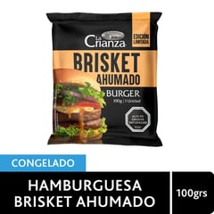 LA CRIANZA - Hamburguesa de Vacuno Sabor Brisket Ahumado 100 g