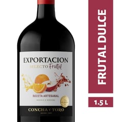 EXPORTACION SELECTO - Cóctel de Vino Frutal Manzana y Naranja Exportación Selecto 8° 1500 cc