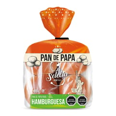 LA SELECTA - Pan Hamburguesa de Papa 480 g