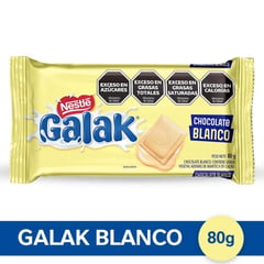 GALAK - Chocolate Blanco 80 g