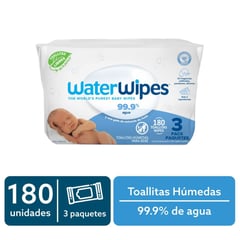 WATERWIPES - Toallitas Húmedas 180 Un