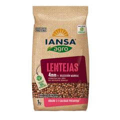 IANSA AGRO - Lentejas 4Mm 1 Kg