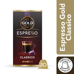 GOLD - CAFE CLASSICO CAPSULAS 10 UND