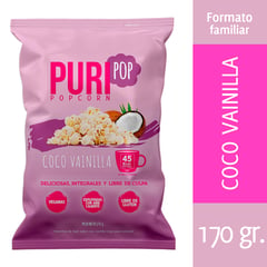 PURIPOP - Popcorn Sabor Coco y Vainilla 170 g