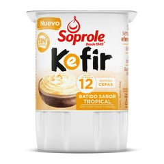 SOPROLE - Yoghurt Kefir Sabor Tropical 155 g