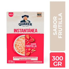 QUAKER - Avena Instantánea Sabor Frutilla 300 g