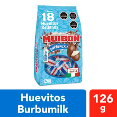 MUIBON - HUEVITO CHOCO BURBUMILK 126G UND