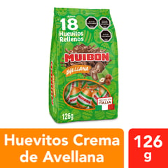 MUIBON - HUEVITO CHOCO AVELLANA 126G UND