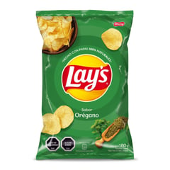 LAYS - Papas Mediterráneas Sabor Orégano Lay's 180 g