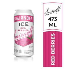 SMIRNOFF - Lata Raspberry Ice 5° 473 cc