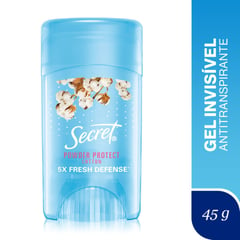 SECRET - Antitranspirante en Gel Aroma Algodón 45 g