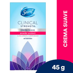 SECRET - Antitranspirante en Crema Suave 45 g