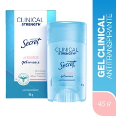 SECRET - Antitranspirante en Gel Invisible 45 g