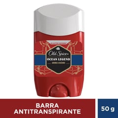 OLD SPICE - Barra Antitranspirante Ocean Legend Hombre 50 g