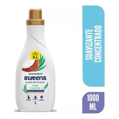 SWEENS - Suavizante para la Ropa Aroma Fresh Coconut 1 L