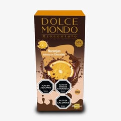 DOLCE MONDO - Naranjas Bañadas en Chocolate 55% Cacao 60 g