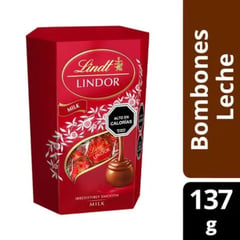 LINDT - CHOCOLATES LECHE 137GR UND