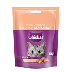 WHISKAS - Snacks para Gato Sabor Salmón 40 g