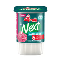 SOPROLE - Yoghurt Next con Colágeno Sabor Frambuesa 155 g