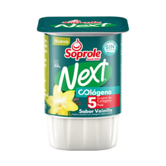 SOPROLE - Yoghurt Next con Colágeno Sabor Vainilla 155 g