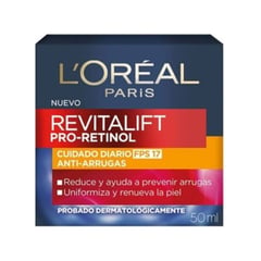 LOREAL - Crema de Día Revitalift Pro-Retinol 50 ml