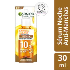 GARNIER - Sérum de Noche Anti-Manchas Express Aclara Vitamina C Skinactive 30 ml