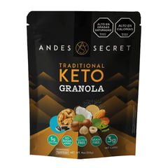 ANDES SECRET - Granola Keto Tradicional 312 g