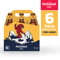 PATAGONIA - CERV RED LAGER LN 5G 6X330 CC