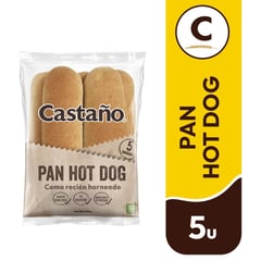 CASTAÑO - Pan Hot Dog 300 g