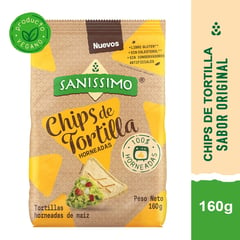 SANISSIMO - Chips de Tortilla de Maiz 160 g