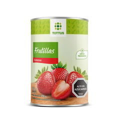 TOTTUS - Frutillas Enteras en Conserva 570 g