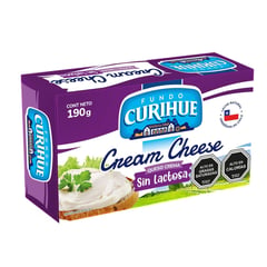 FUNDO CURIHUE - Queso Crema Sin Lactosa 190 g