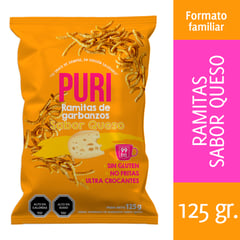 PURI RAMITAS - Puri Ramitas Garbanzo Sabor Queso 125 g