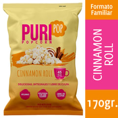 PURIPOP - Popcorn Sabor Cinnamon Roll 170 g