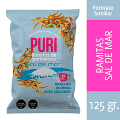 PURI RAMITAS - Puri Ramitas de Garbanzos Sal de Mar 125 g