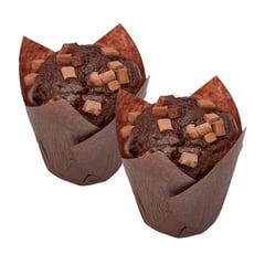 PAN STAR - Pack Muffins Choco Bomba Rellenos 2 x 110 g