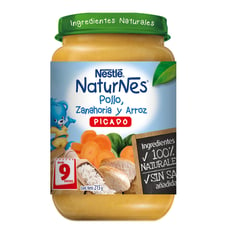 NESTLE - Picado Naturnes Pollo, Zanahoria Y Arroz