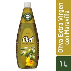 CHEF - Aceite de Oliva con Maravilla 1 L