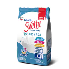 SVELTY - Leche en Polvo Descremada 300 g