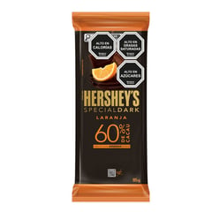 HERSHEYS - Barra Chocolate Hershey Naranja 60% Cacao 85 g