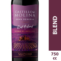 CASTILLO DE MOLINA - Vino Tinto Red Blend 750 cc