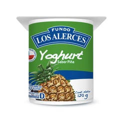 FUNDO LOS ALERCES - Yoghurt Sabor Piña 120 g