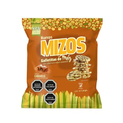 MIZOS - Galleta de Maíz Caramelo 20 g