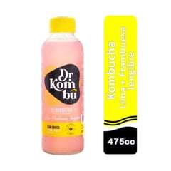 DR KOMBU - Kombucha Lima Frambuesa 475 cc