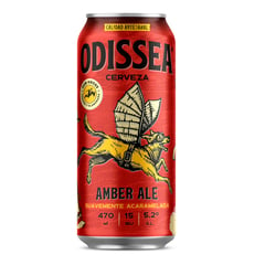 GENERICO - Cerveza Amber Ale Odissea 5.2° 470 g