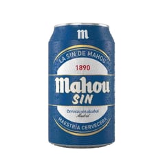 MAHOU - CERVEZA LT SIN ALCOHOL 330 CC