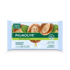 PALMOLIVE - Jabón en Barra Karite y Vitamina E 3 Un