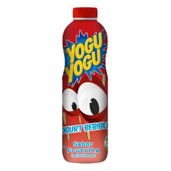 YOGU YOGU - Yoghurt Batido Sabor Frutilla Botella 900 ml